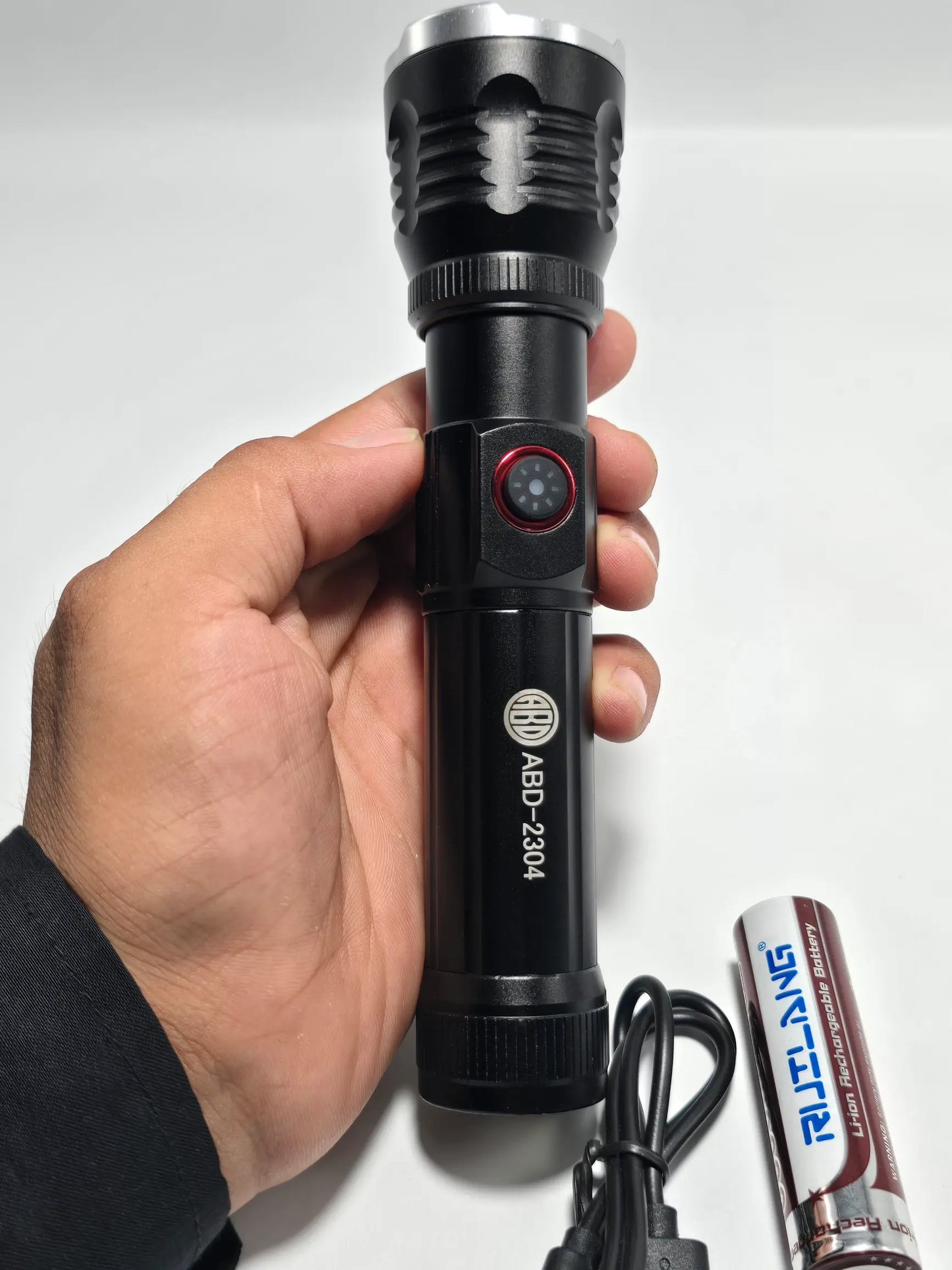 ABD Multifunctional Flash Light | ABD 2304 Flash Light With Usb Charging