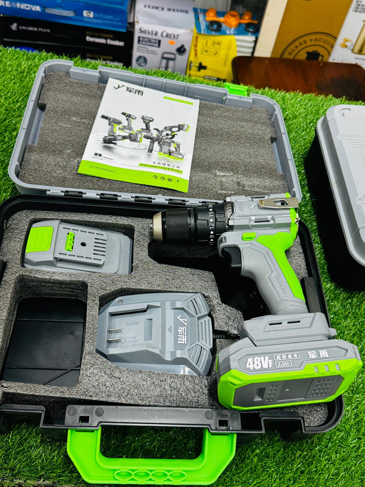 Lott imported 48v drill machine tools box high Quality yJ