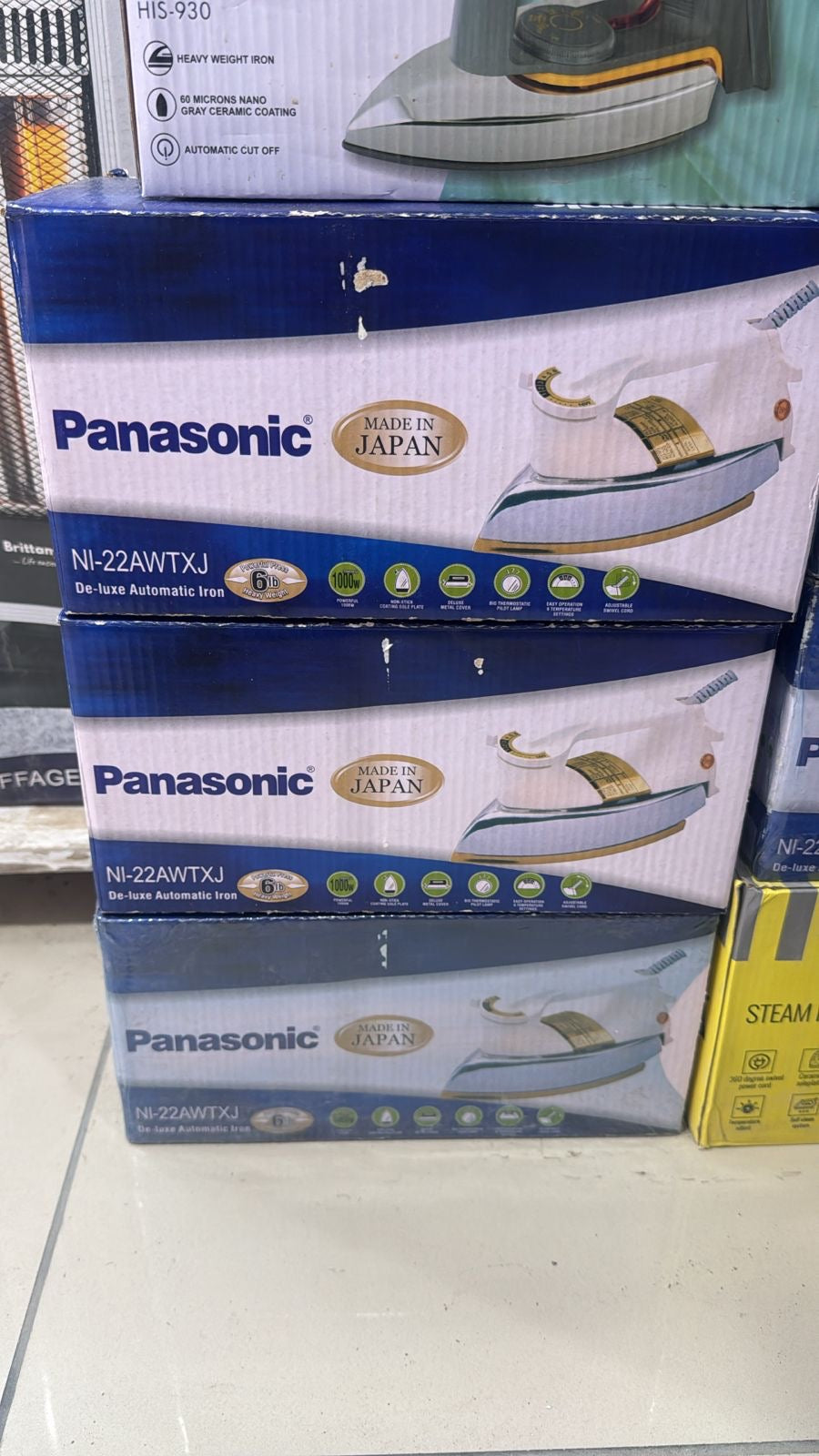 Panasonic heavy weight iron made in japan