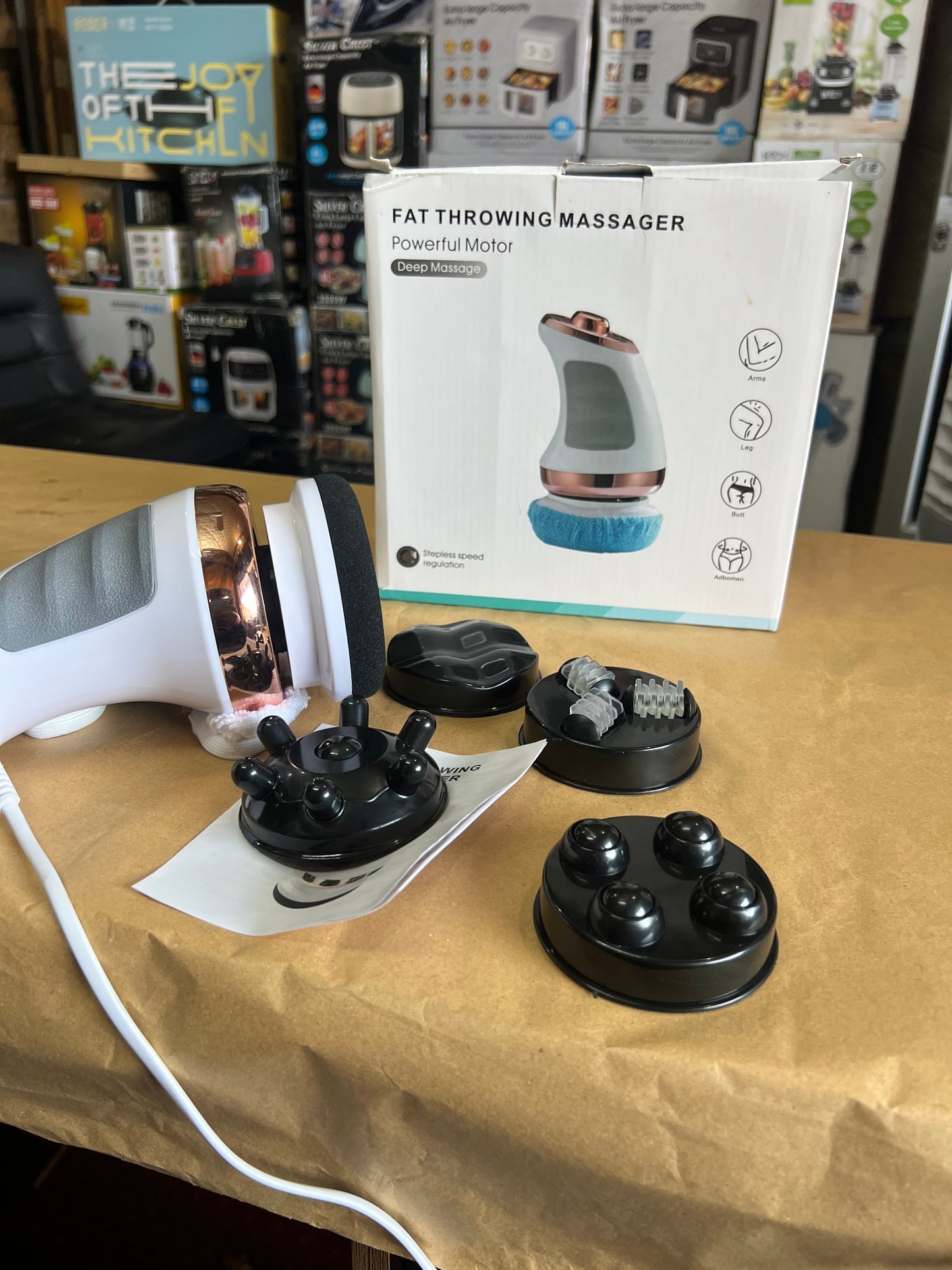 Lott Imported Fat throwing Electric Massager .