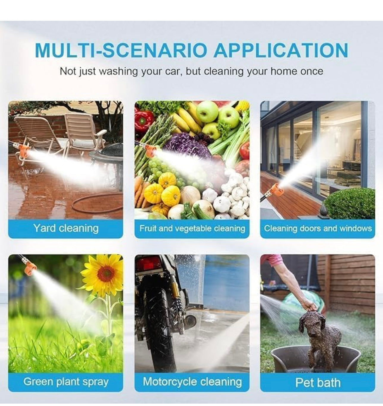 Lott imported Rechargeable Car washer Solar washer . Garding 48 v 2 lethium Battry .