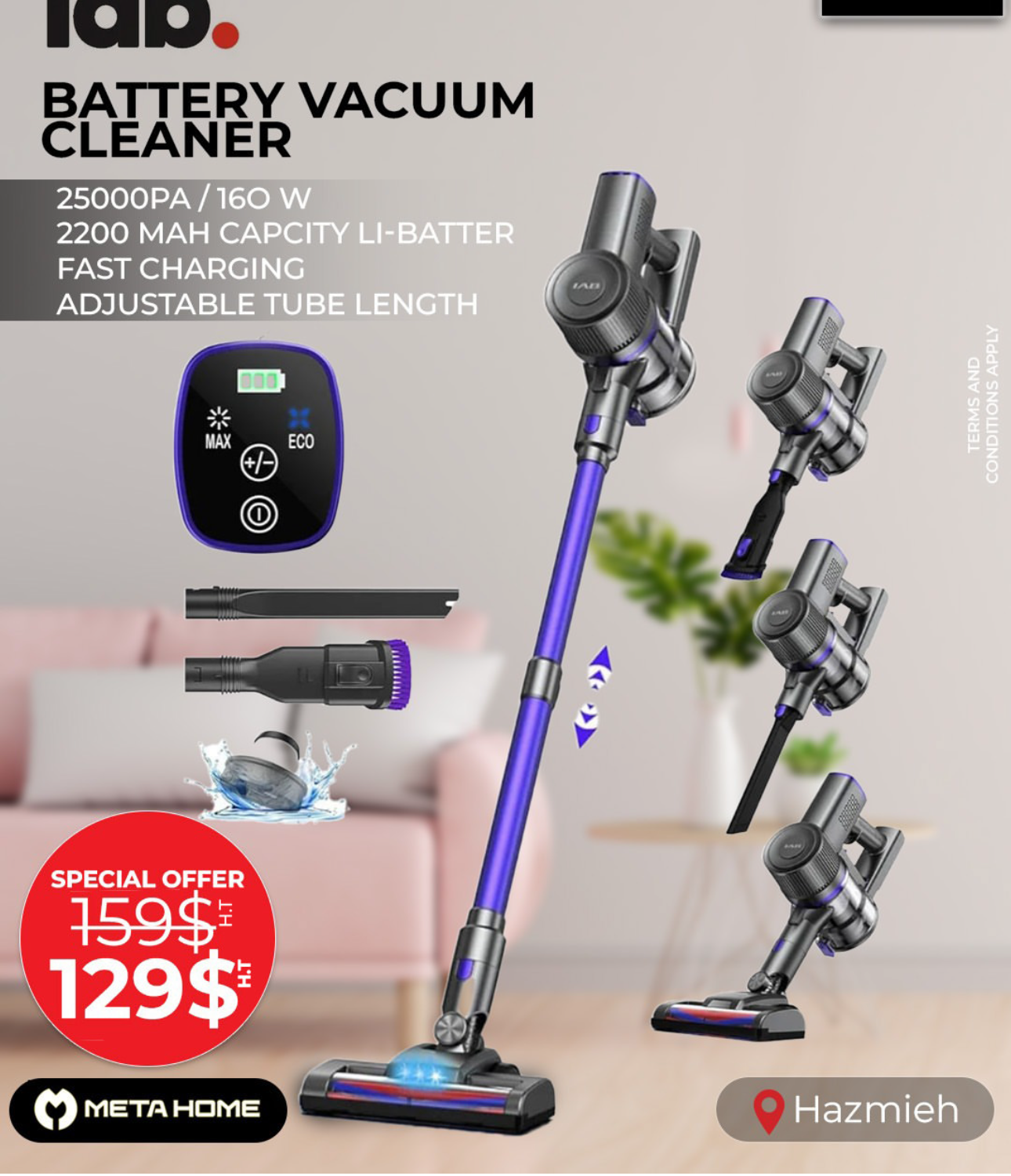 IAB German Lott imported Cordless Vacuume Cleaner . Rechargeable. Best Quality.vaccum