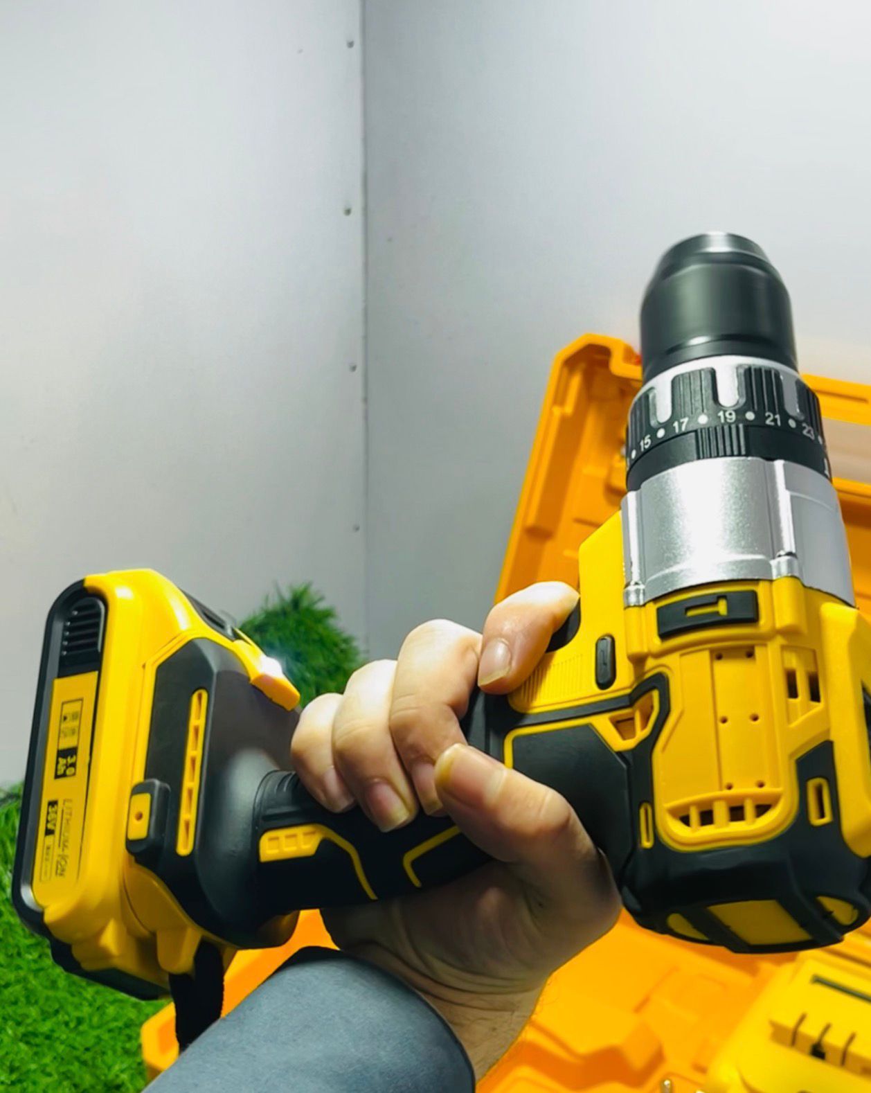 21V Cordless Drill Machine Impact Power Tool Set Factory Electric Cordless Drill Magnetic Drill