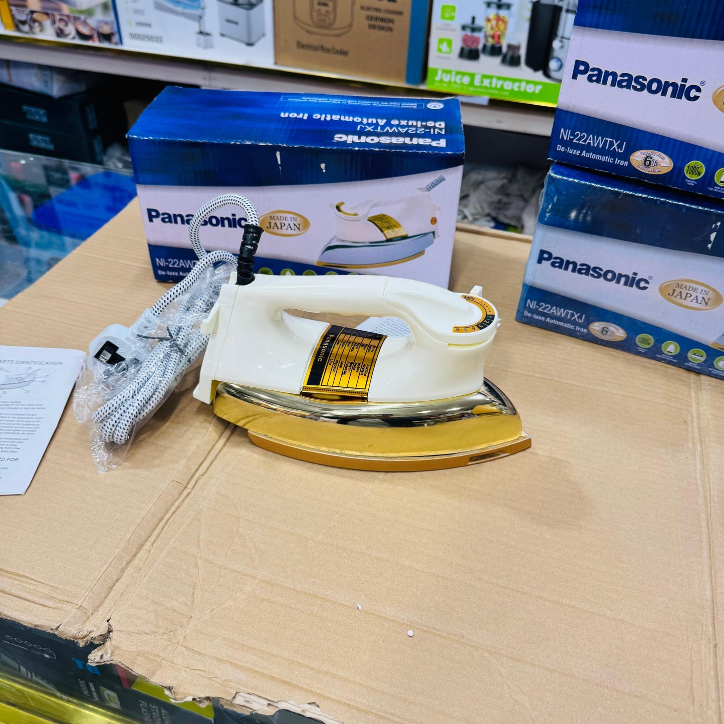 Panasonic heavy weight iron made in japan