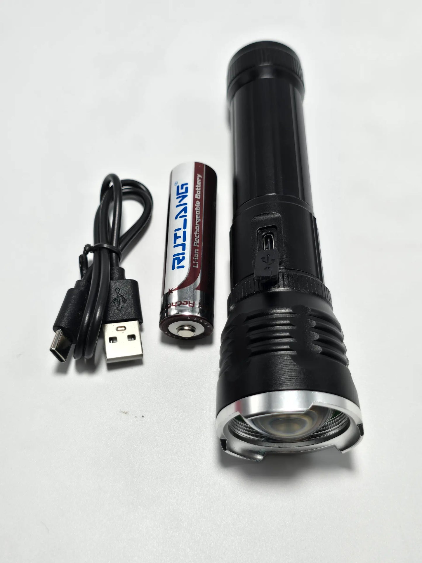 ABD Multifunctional Flash Light | ABD 2304  Flash Light With Usb Charging