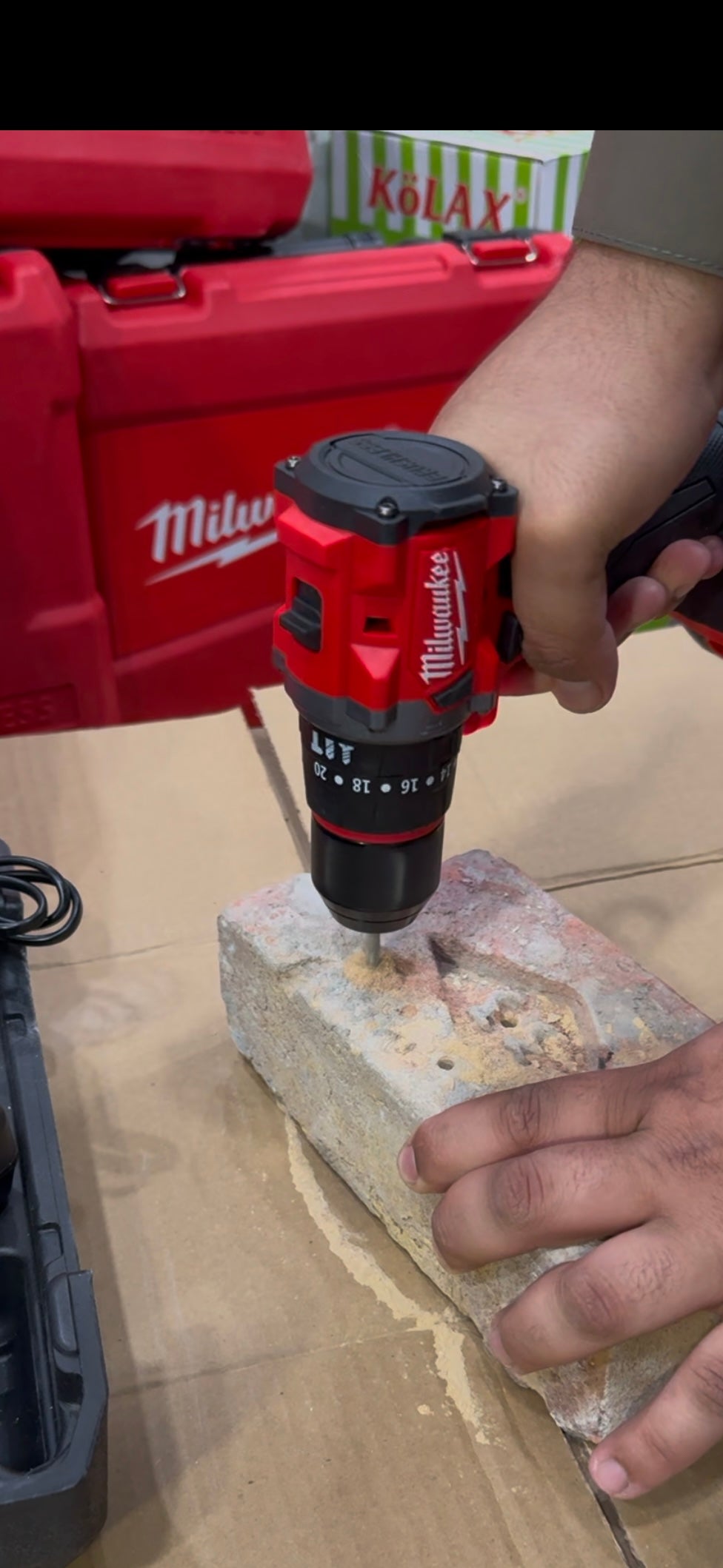 Lott imported Milwaukee Drill machine tools. 88V  Double Battry High Quality