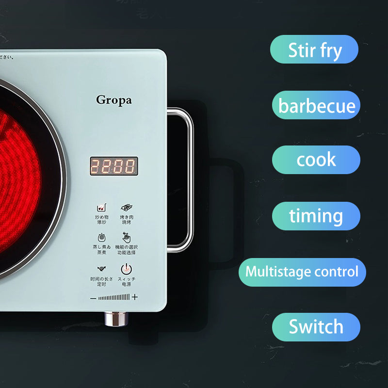 Gropa Japan Universal Electric Hotplate . Infrared cooker . Electric Stove . Chola 3500W