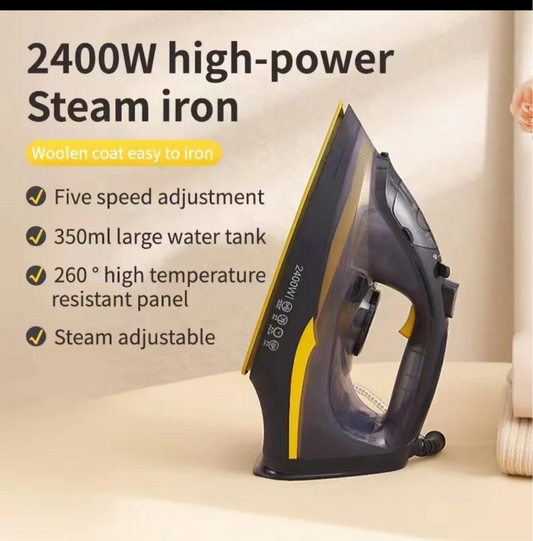 Lott Imported Original Silver Crest Steam Iron . High Quality 2200 watt