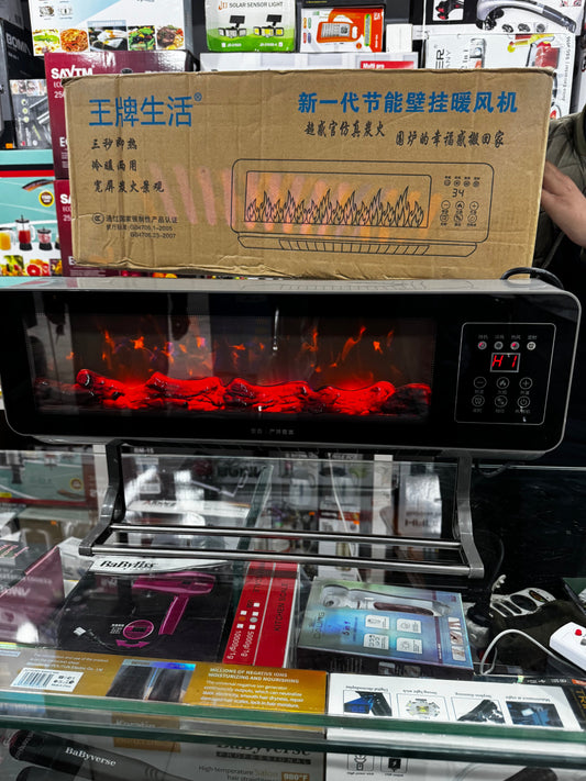 Lott imported ACE life wall mounted Electric heater . Flame display. Very high Quality