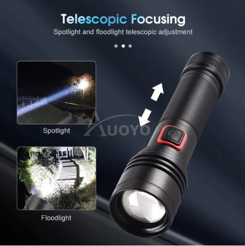 ABD 2308 Multifunctional Flashlight | Flashlight With Usb Charging