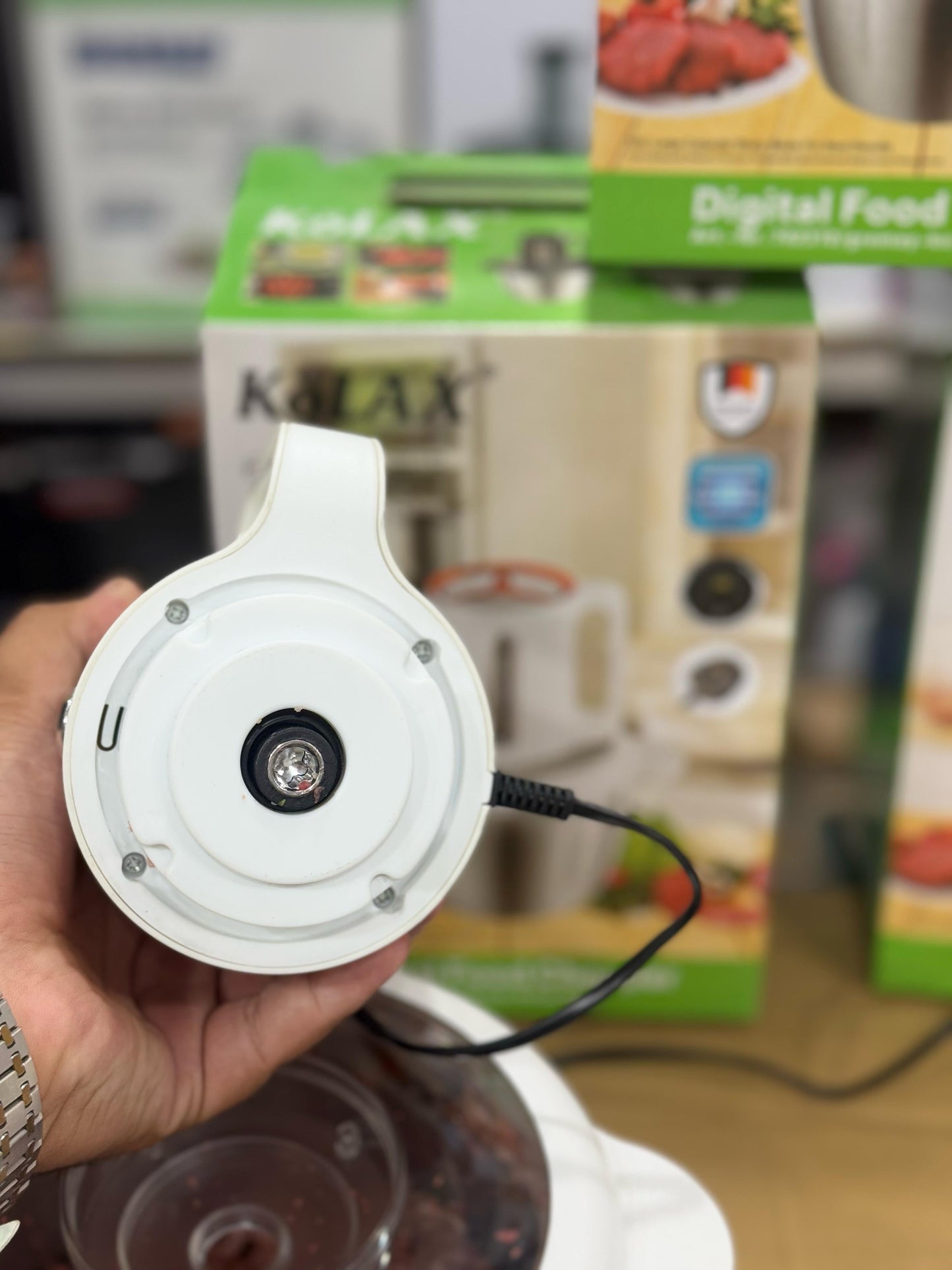 german lott imported Kolax Digital meat food chopper 3 Liter 1000 watt High Quality