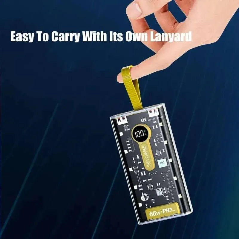 20000mah Power Bank 66W Super Fast Charging PD Power bank with Night Light. Regular priceRs.6,000.00 Sale priceRs.4,500.00-25% OFF