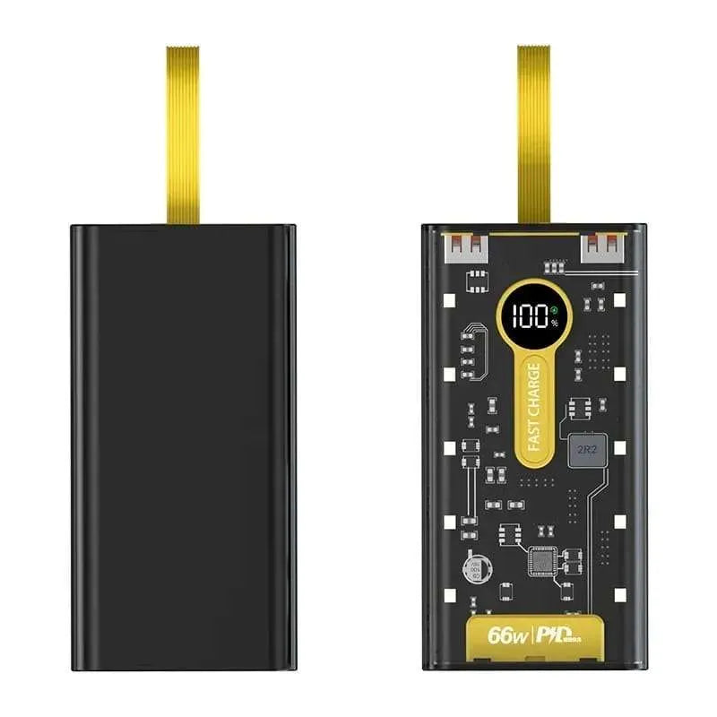 20000mah Power Bank 66W Super Fast Charging PD Power bank with Night Light. Regular priceRs.6,000.00 Sale priceRs.4,500.00-25% OFF