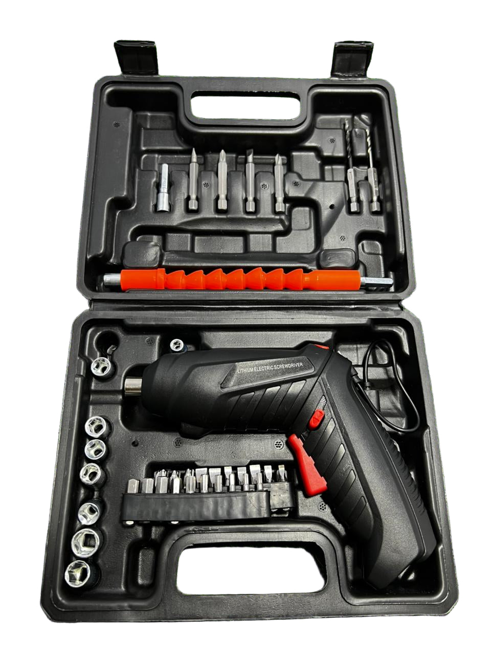 48 in 1 Electric Screwdriver Cordless Rechargeable Small Power Drill Set 3.6V Li-ion 3.5Nm Max Torque Electric Rotatable