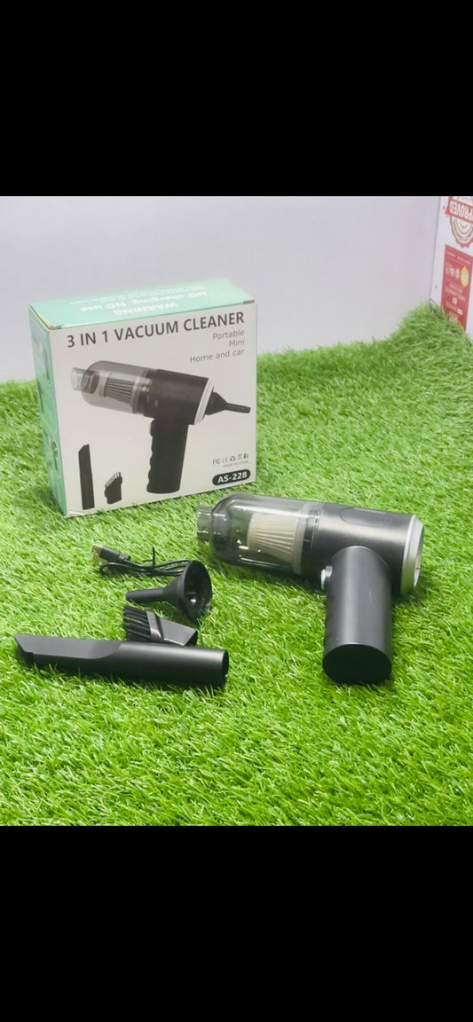 3-in-1 Vacuum Cleaner - Multi-Purpose Home Cleaning Solution