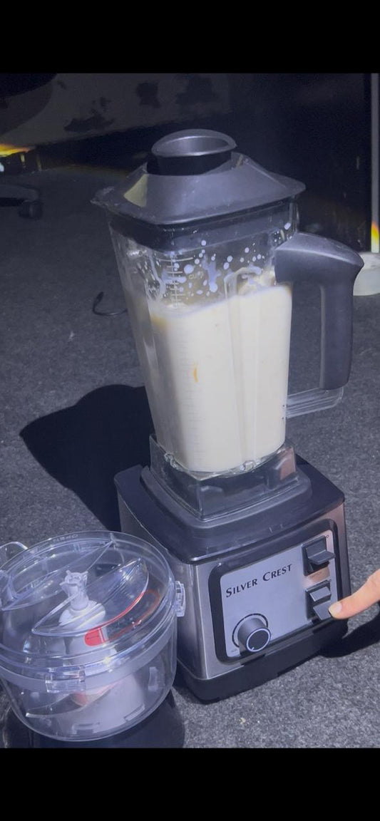 3-in-1 Kitchen Mixer 8-Blade Stainless Steel Blender Grinder for Commercial Household Use Electric Plastic for Hotels